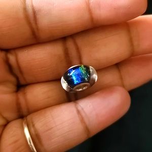 Sterling Silver and Glass Chamilia Charm Bead